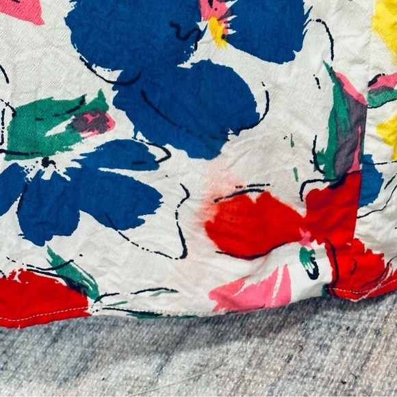 RIXO White Floral Mock Neck Maxi Dress Size 24 plus women’s - Picture 12 of 13